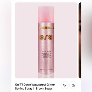 Brown Sugar On 'Til Dawn Glitter Setting Spray one/size
